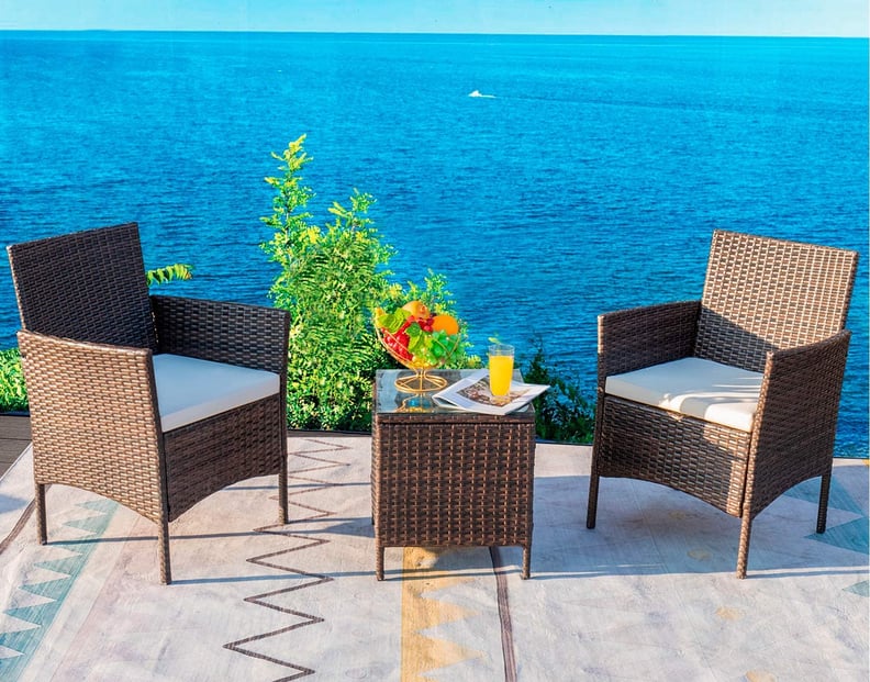 Coyne acacia 3 piece outdoor set online
