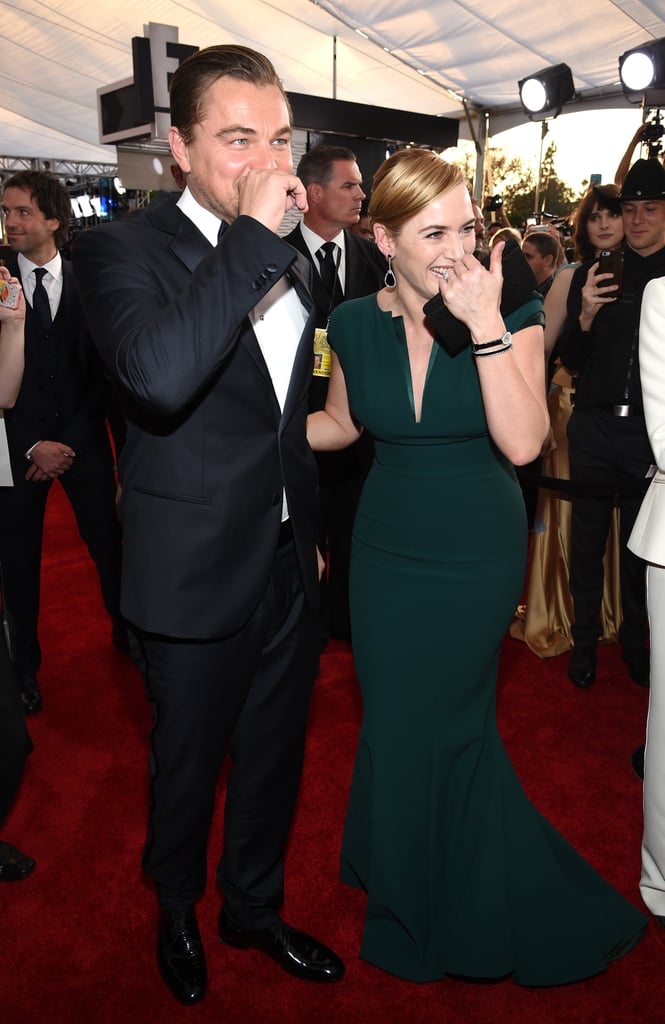 Pictured: Leonardo DiCaprio, Kate Winslet