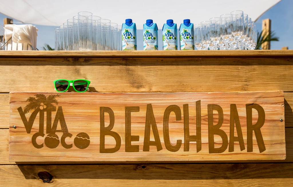 With two Vita Coco bars set up, guests can opt for straight coconut water or have it used as a mixer in the cocktail of their choice. No hesitation here, I chose a caipirinha, Brazil's national cocktail.