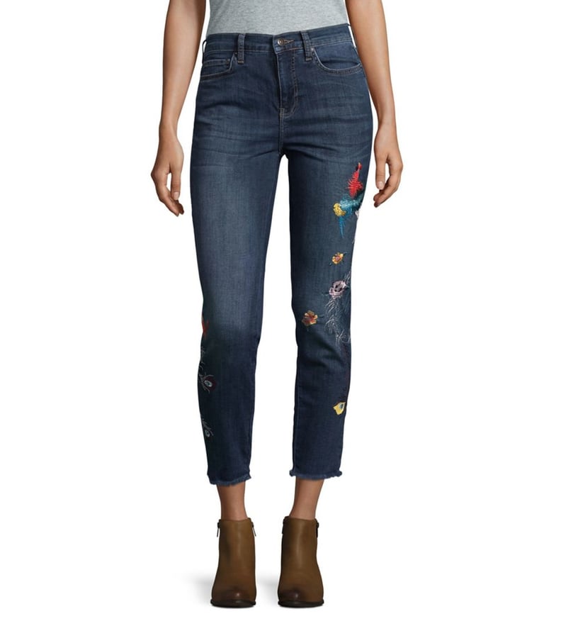 Blake Lively's Patchwork Jeans | POPSUGAR Fashion