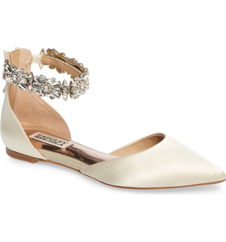 Badgley Mischka Morgen Ankle Strap Flat 