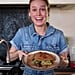 Brie Larson, Joshua Weissman Vegetarian Crunchwrap Supreme