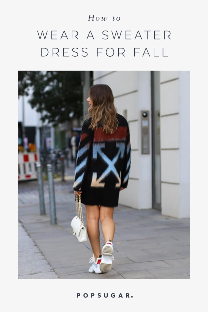 How to Wear a Sweater Dress