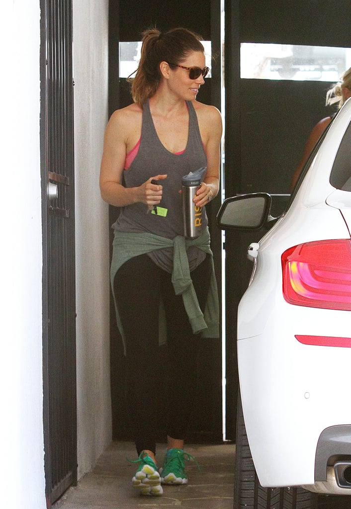 Jessica Biel Leaving the Gym | Picture