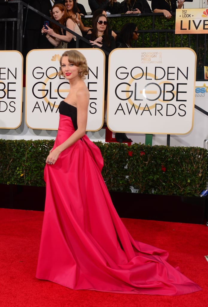 Taylor Swift at the Golden Globes 2014