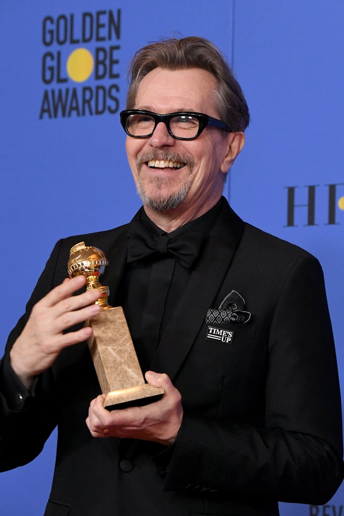 Gary Oldman and Family at the Golden Globes 2018