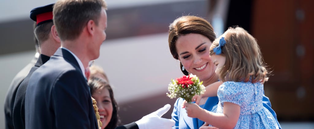 Princess Charlotte Giving Handshake in Germany