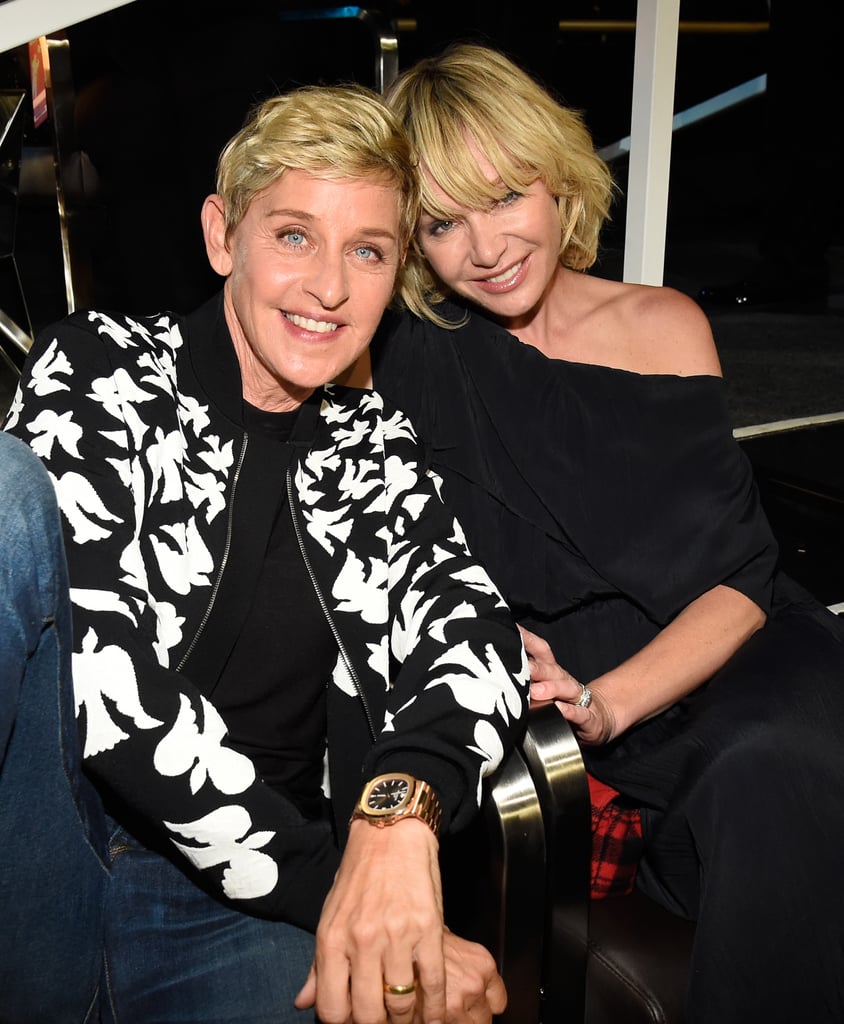 Cute Portia de Rossi and Ellen DeGeneres Pictures