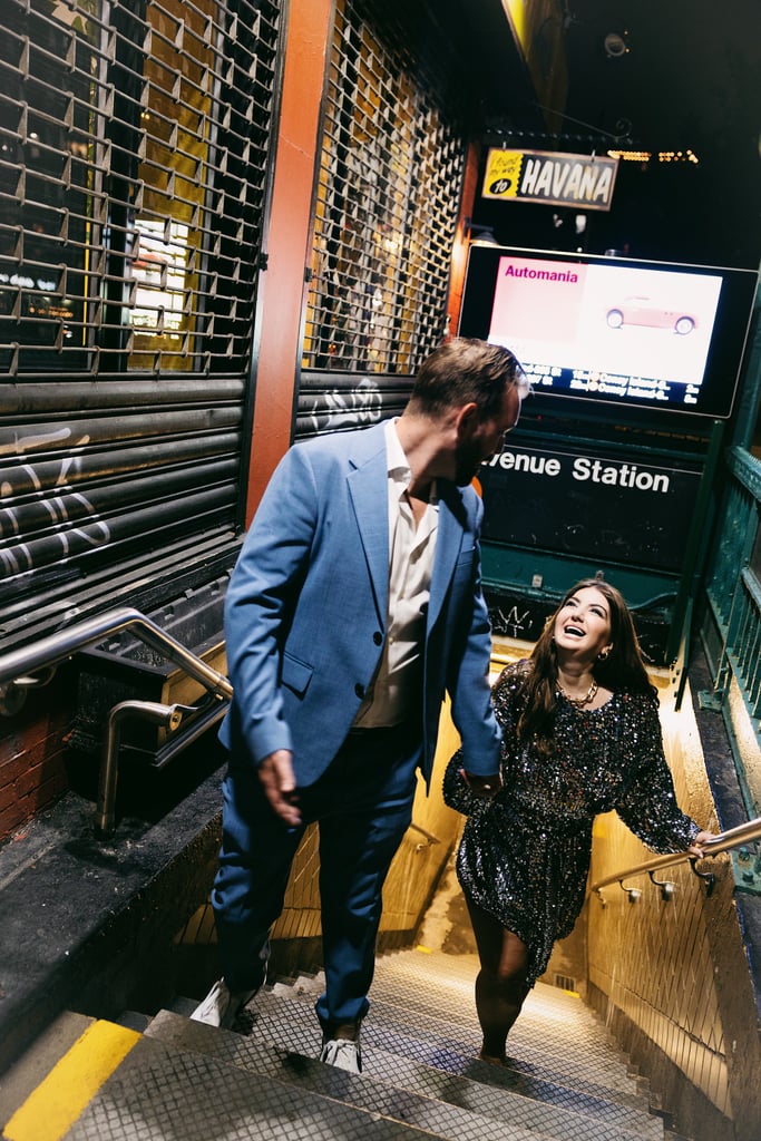 See This Couple's Engagement Shoot at Katz's Deli in NYC