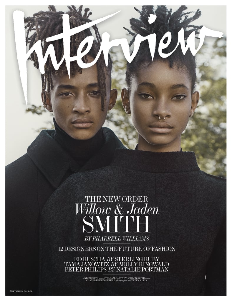 Willow and Jaden Smith in Interview Magazine September 2016