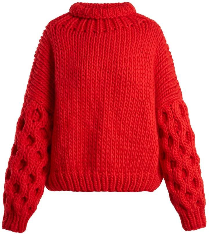 I Love Mr. Mittens Honey Wool Sweater