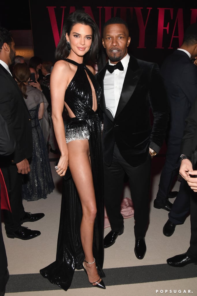 Pictured: Kendall Jenner and Jamie Foxx