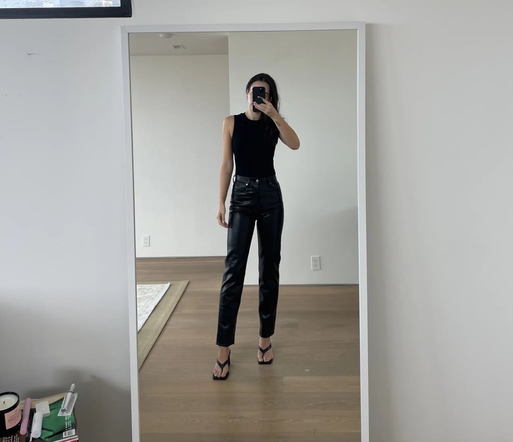 Mangopop Sleeveless Bodysuit ($15, originally $20)
Good bodysuits are hard to come by. So when you find a winner, you should do two things: 1) Snag it. 2) Buy it in another color. Luckily, you can do both with this editor-favorite bodysuit. Read more about why it's worth the buy in this review of the Mango Sleeveless Bodysuit. 
Editor Quote: "This bodysuit is hands down my favorite of the bunch. I ended up purchasing it in three different colors, and I've worn each one countless times since then. The colors I own (black, beige, and white) make the perfect basic for any occasion. On a night out, I like to wear one with faux leather pants and a heeled black bootie. For a more casual look, I layer it under an open cardigan with a cute pair of jeans." – Renee Rodriguez, senior beauty staff writer and social producer