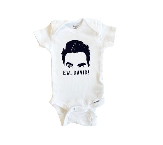 Schitt's Creek Ew, David! Baby Snapsuit