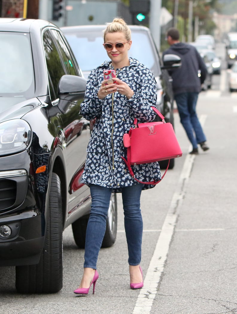 Reese Witherspoon and the Monogrammed Carry-On Trend
