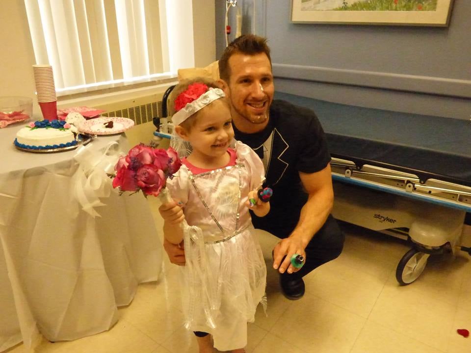 4-Year-Old Cancer Patient Marries Her Nurse
