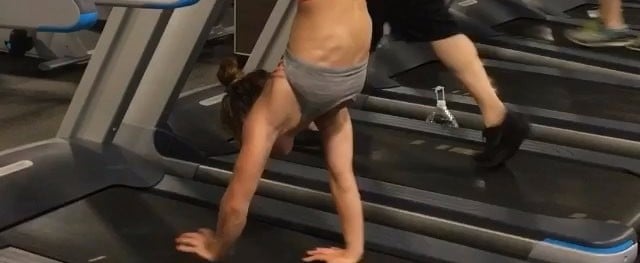 Insane Gym Workout on Instagram