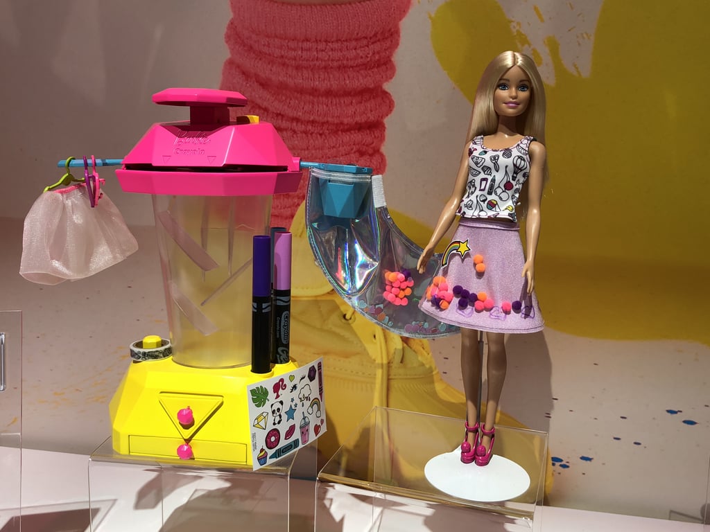 barbie crayola confetti skirt studio