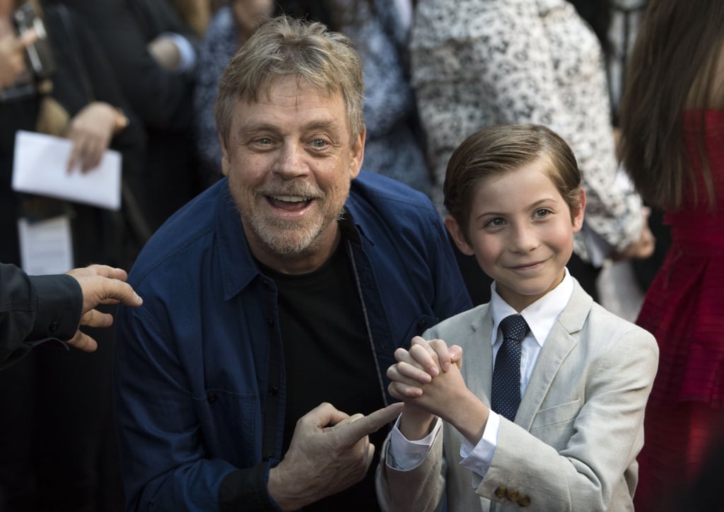 Jacob Tremblay and Mark Hamill at Los Angeles Film Festival