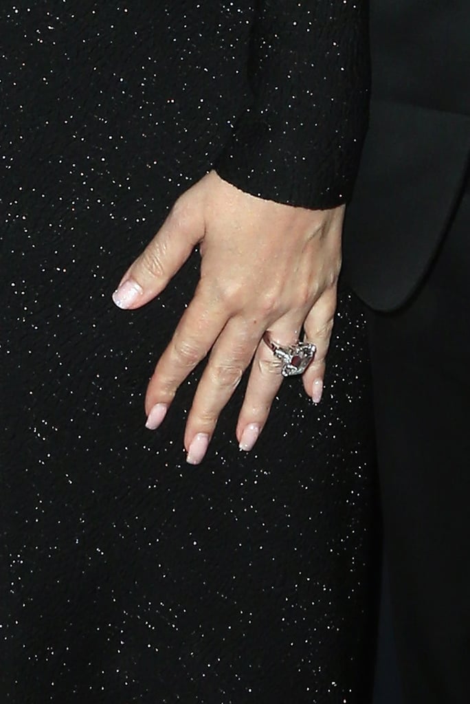 The 35-carat diamond and platinum ring designed by Wilfredo Rosado, a longtime friend of Mariah's.