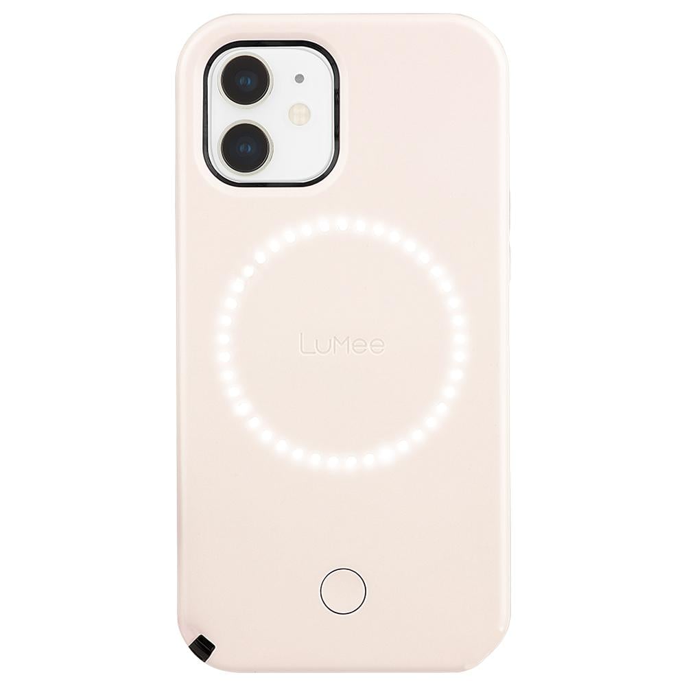 LuMee Halo Millennial Pink iPhone Case