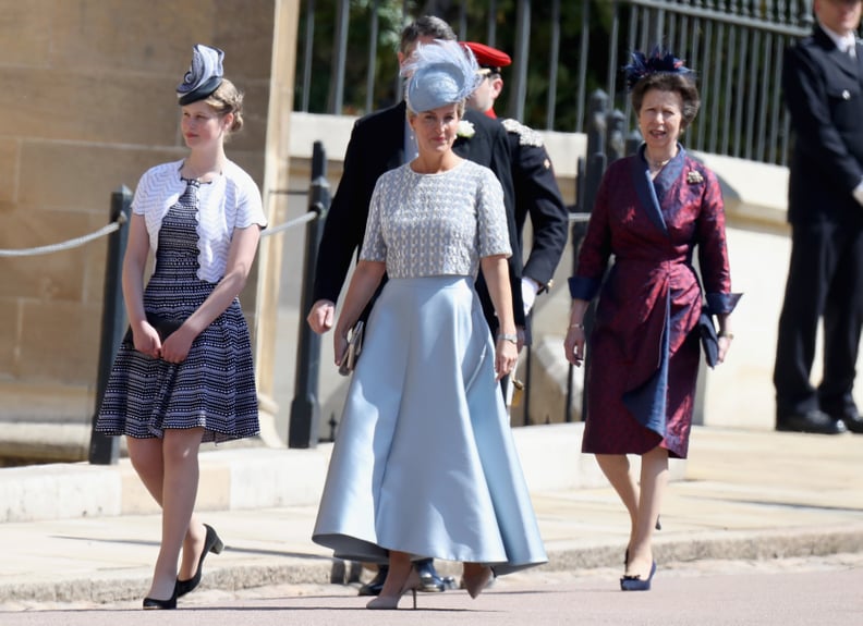 Lady Louise at Prince Harry's Wedding