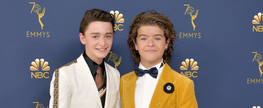 Stranger Things Cast Outfits Emmys Red Carpet 2018