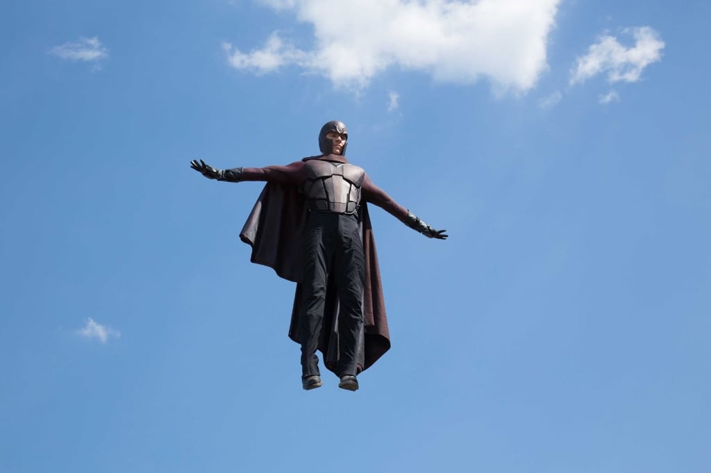 Magneto rises above the fray.