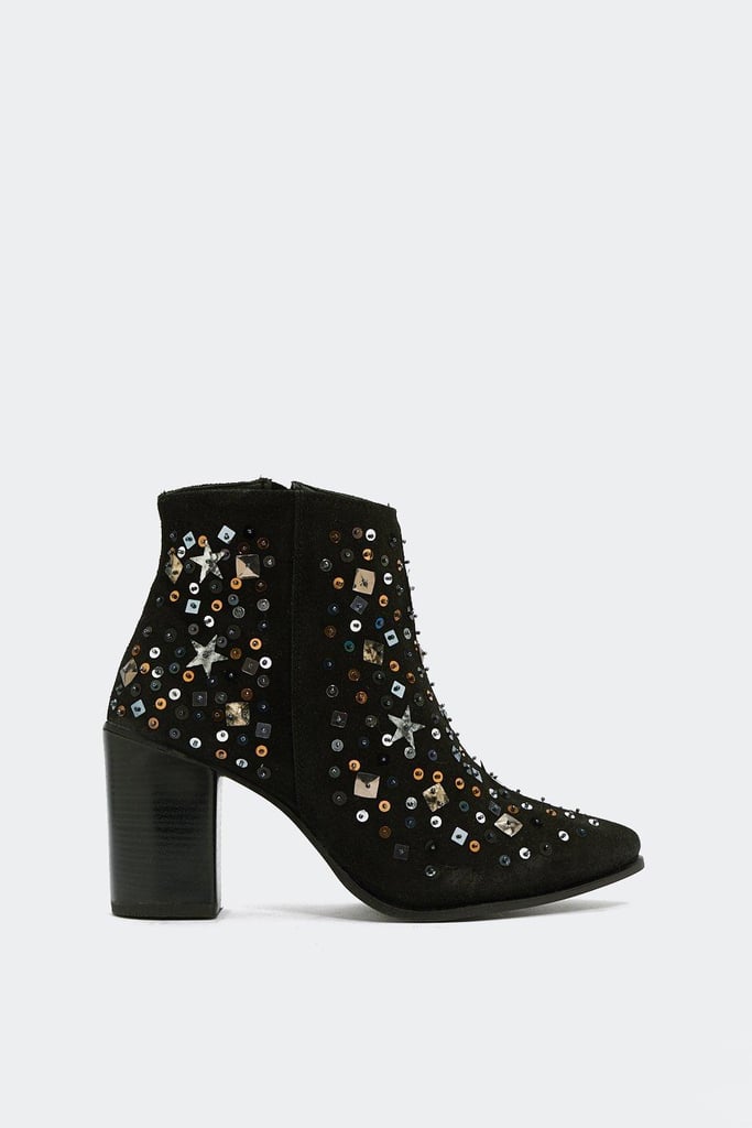 Nasty Gal The Best By Star Sequin Boot