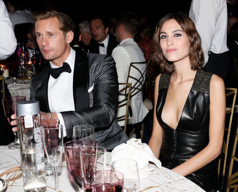 Alexa Chung and Alexander Skarsgard's Too-Cool Fashion Date