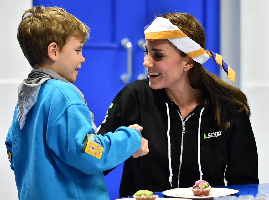 Kate Middleton Visits 23rd Poplar Beaver Scout Colony