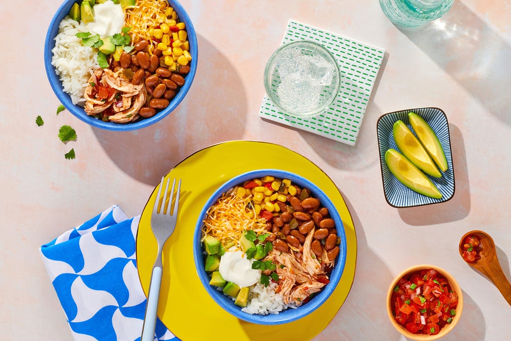 星期二:美味Southwest-Inspired鸡和米饭的碗