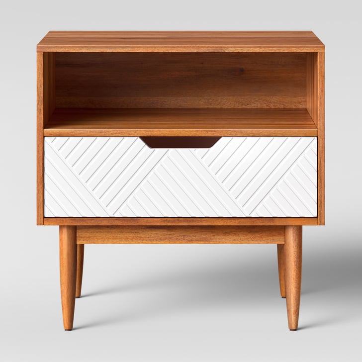 A Boho Nightstand Opalhouse Touraco Nightstand White Brown Best