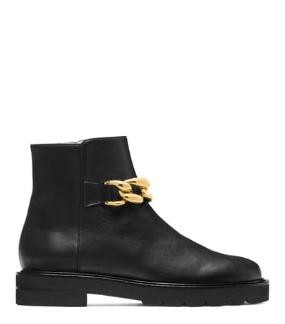 Stuart Weitzman Chain Lift Bootie Boot