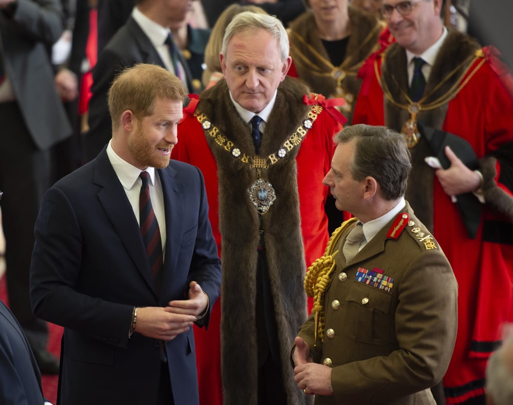 Prince Harry at Lord Mayor's Big Curry Lunch April 2019