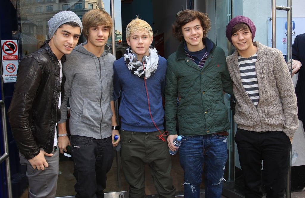 One Direction at Have a Heart Appeal Day in 2011