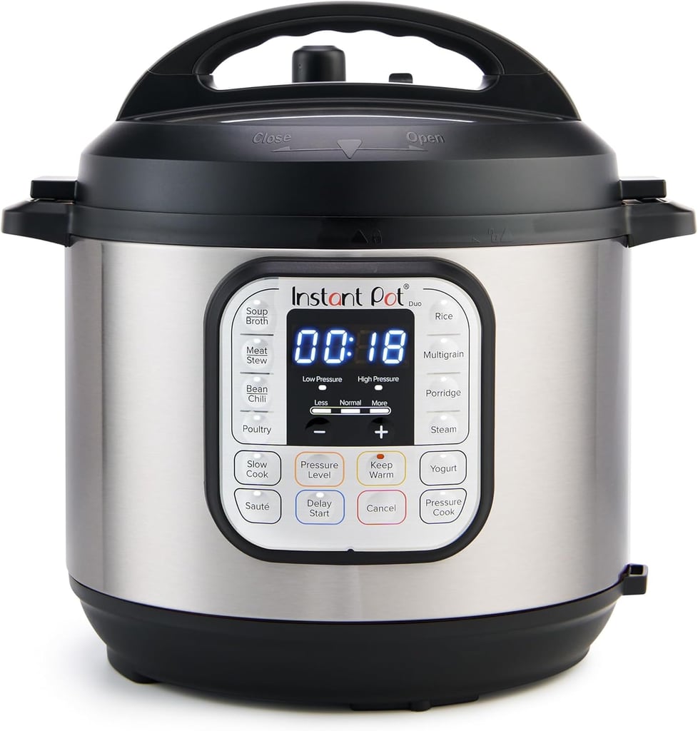 Instant Pot Duo 7-in-1 Electric Pressure Cooker ($60, originally $110)
Enjoy comfort food in even less time with easier cleanup by adding an Instant Pot to your fall meal prep routine. It functions as a pressure cooker, but can also be used as a slow cooker, rice cooker, steamer, yogurt maker, and more. The six-quart capacity is also perfect for family meals. Right now, it's a whopping 45 percent off, making it a no-brainer deal.