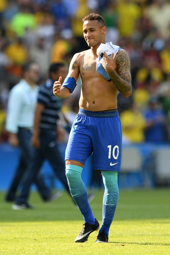 Neymar Da Silva Santos Júnior Sexy Olympic Athletes With Tattoos Popsugar Love And Sex Photo 6 9777