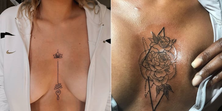 Buy Lotus Flower Temporary Tattoo, Sternum Tattoo Gift, Bohemian Tattoo  Removable Waterproof Fake Tattoo, Boho Tattoo for Woman, Floral Tattoo  Online in India - Etsy