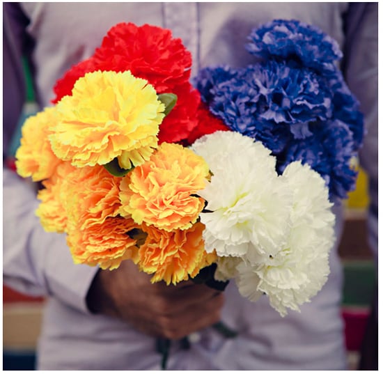 Chromatic Carnation Bouquet