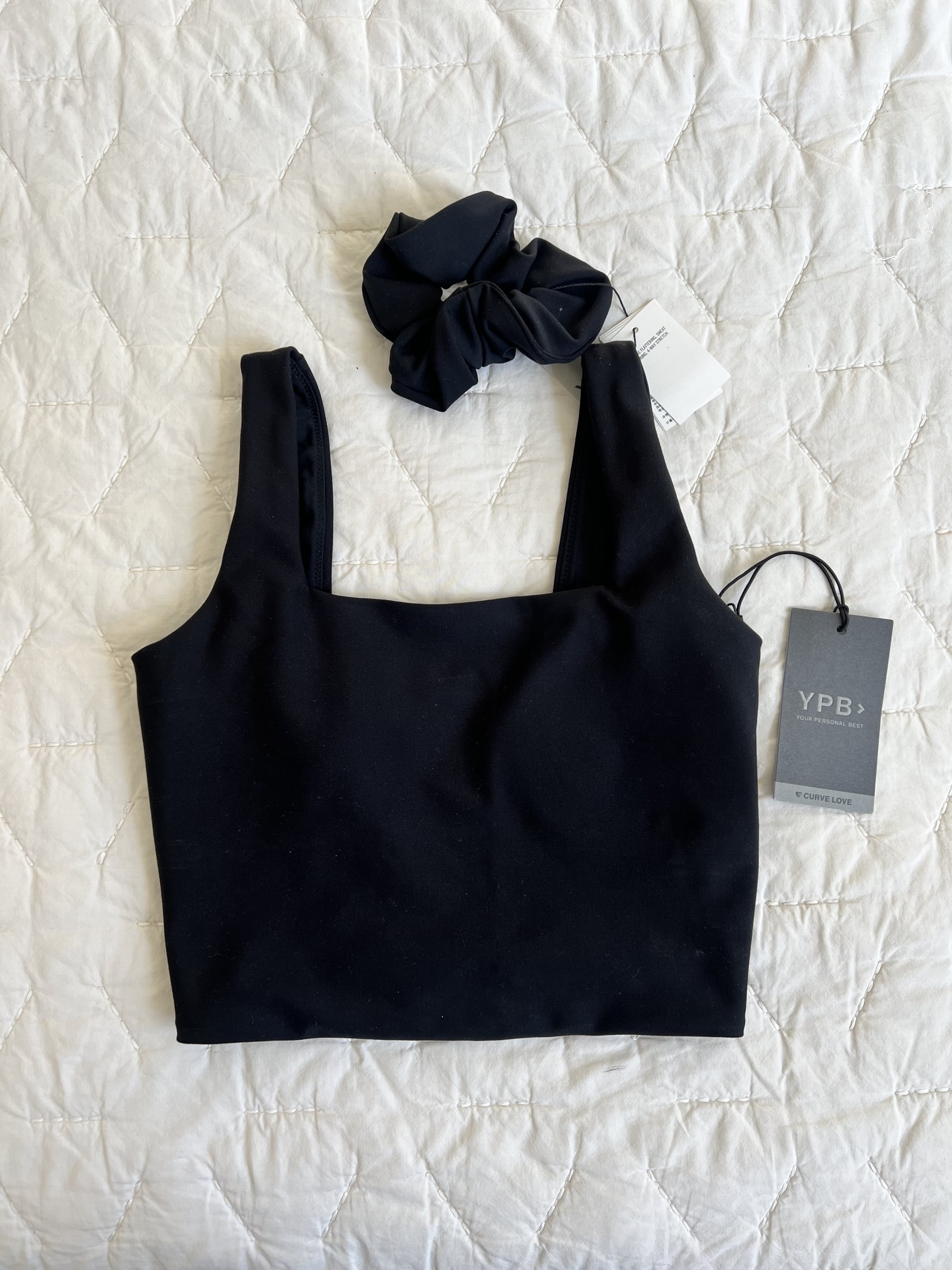 The YPB sculptLUX Curve Love Squareneck Slim Tank.