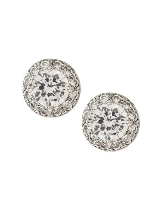 Classic Cubic Zirconia Stud Earrings