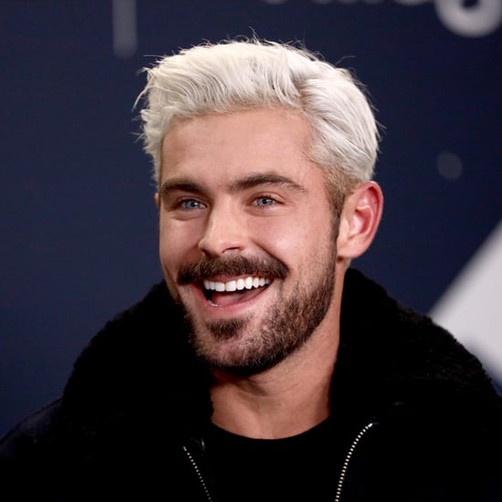 Zac Efron Platinum Blond Hair 2019