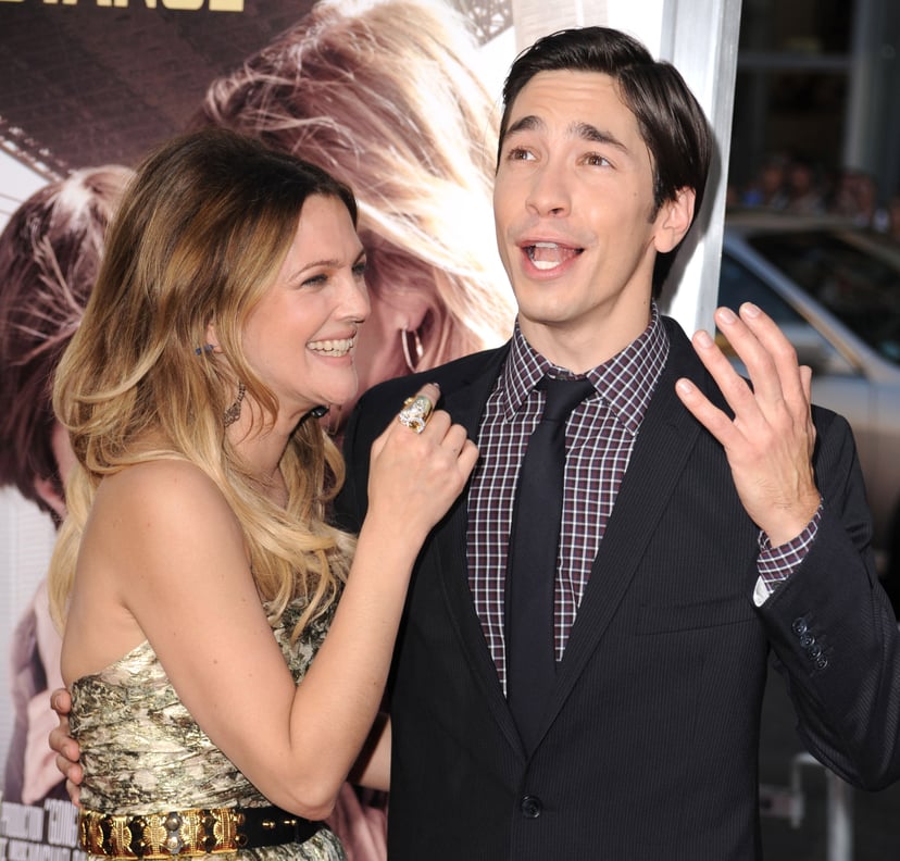 Drew Barrymore and Justin Long attends the 