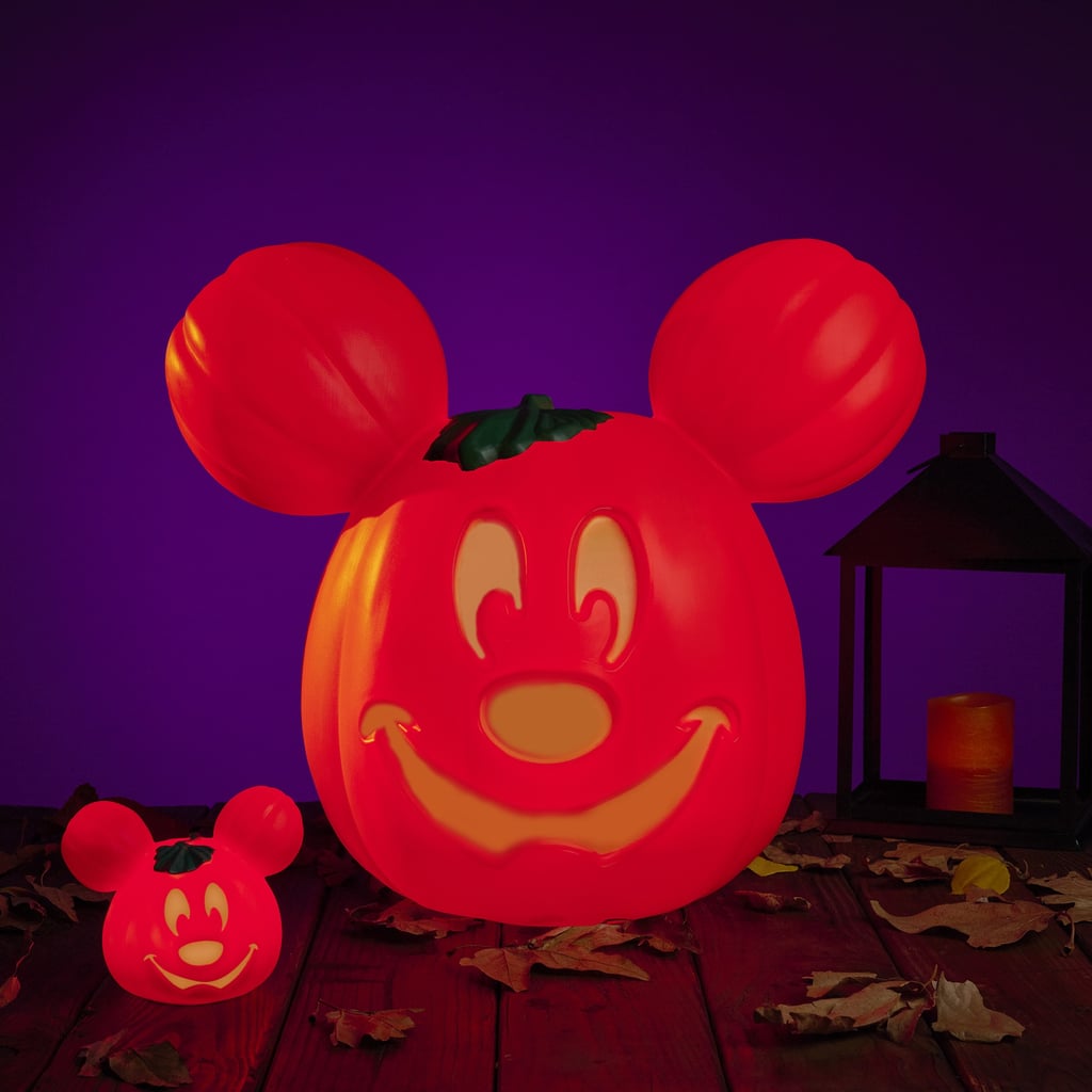 Mickey Mouse Light-Up Jack-o'-Lantern - Small