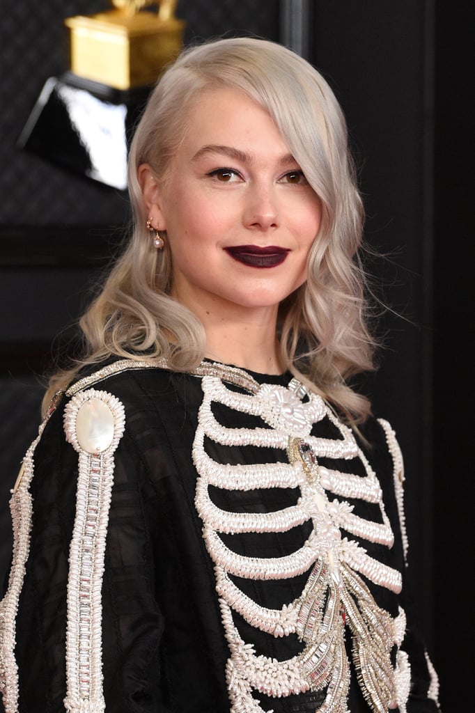 Phoebe Bridgers Wears Thom Browne Skeleton Dress to Grammys