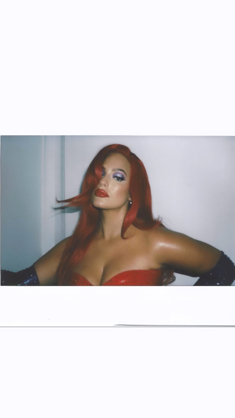 Ashley Graham's Jessica Rabbit Halloween Costume