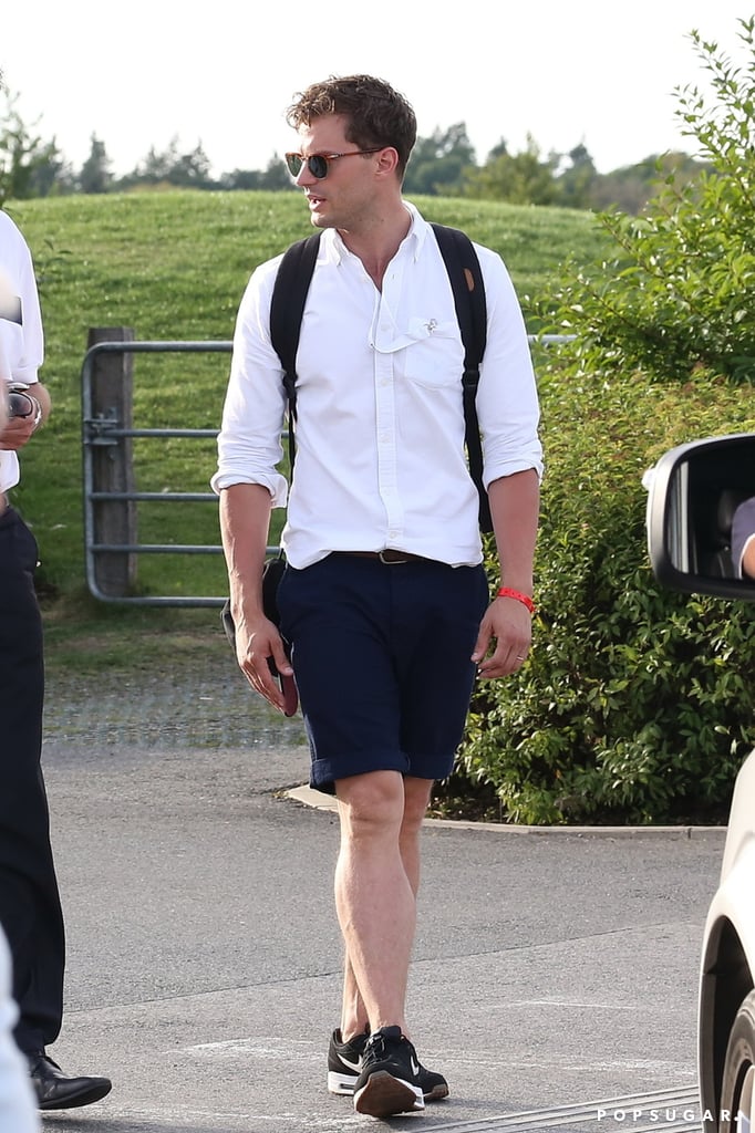 Jamie Dornan in Prague Pictures August 2015