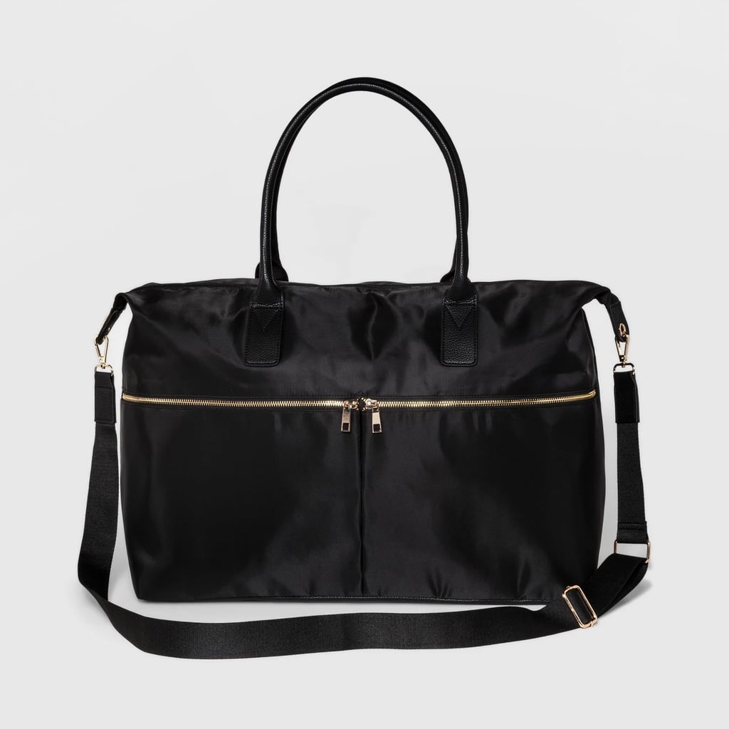 Nylon Weekender Bag in Black | Best Luggage From Target 2019 | POPSUGAR Smart Living Photo 25