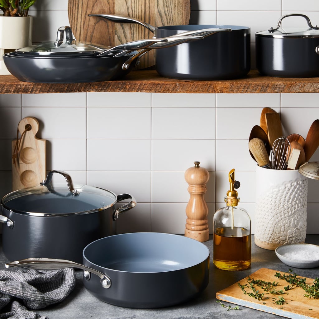 Open Kitchen by Williams Sonoma Stainless-Steel 10-Piece Cookware